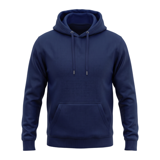 Üç İplik Şardonlu Hoodie