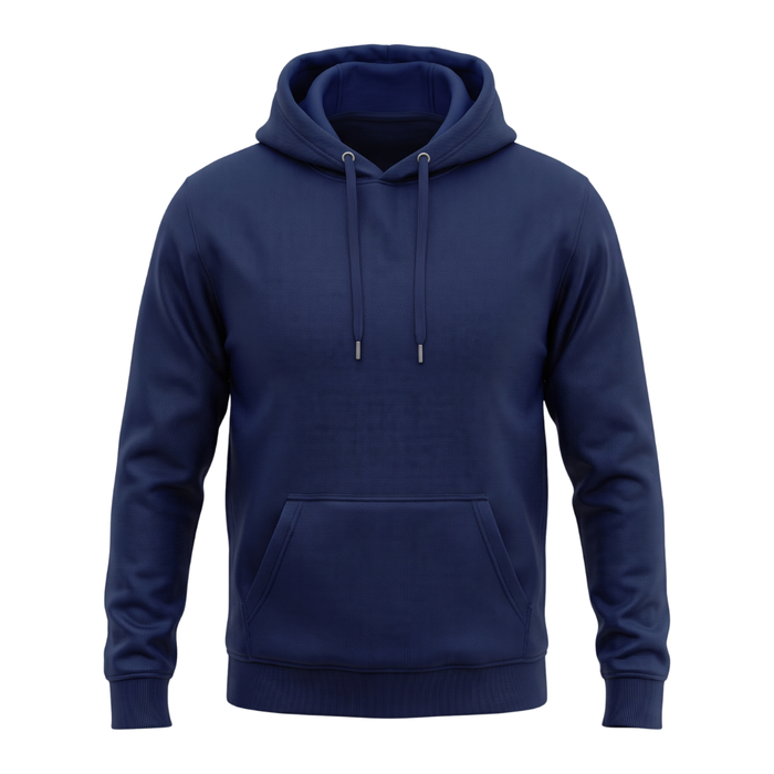 Üç İplik Şardonlu Hoodie