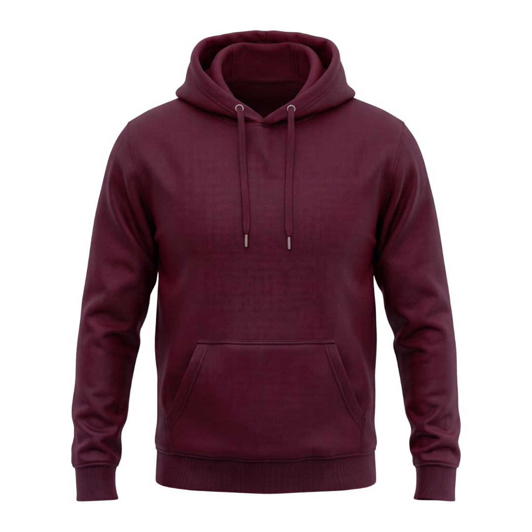 Üç İplik Şardonlu Hoodie