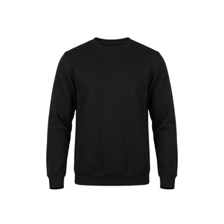 Üç İplik Şardonlu Sıfır Yaka Sweatshirt