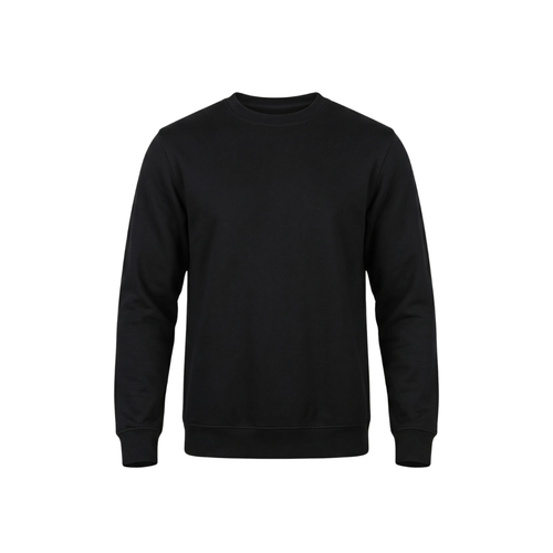 İki İplik Sıfır Yaka Sweatshirt