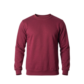 İki İplik Sıfır Yaka Sweatshirt